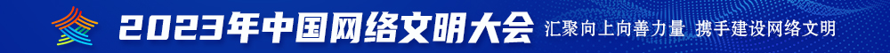 鸡鸡操逼逼高清2023年中国网络文明大会